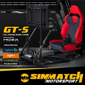 Simmatch Full Set Racing Simulator Steering Wheel Stand Logitech G25 G27 G29 G920 T300