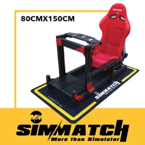 Gaming Carpet for Simulator Rig Stand Big Size Floor Mat