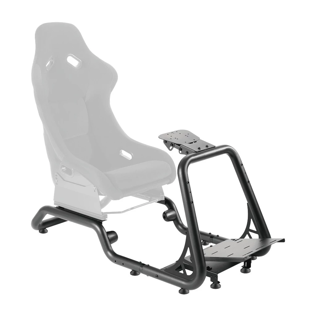 Simmatch Premium Racing Simulator Cockpit Seat Full Set Racing Simulator Steering Wheel Stand G29 T300 Fanatec Tube Rig - Image 10