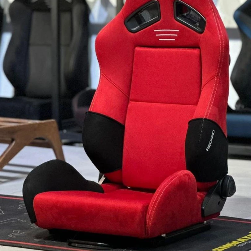 AOS Premium Suede Seat Protector Set for Recaro SR3 SR4 Semi Bucket Seats Wear Protection - Image 6