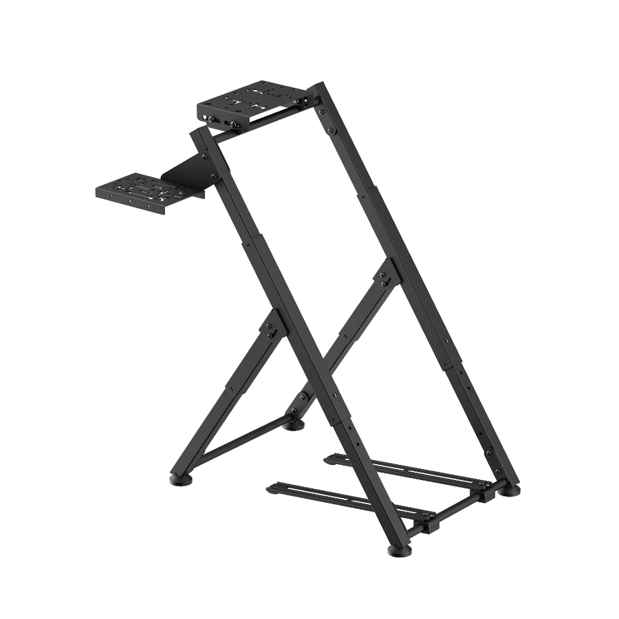 Foldable Racing Simulator Sim Steering Wheel Stand With Chair Fixing Units Logitech Fanatec Thrustmaster Moza - Image 6